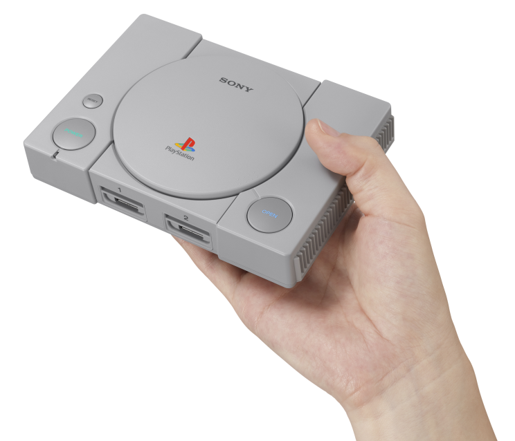 סוני מציגה את קונסולת PlayStation Classic כמחווה ל-PS1